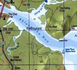 Karte: Klong Tha Nun