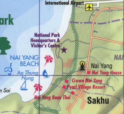 Karte: Nai Yang Beach